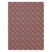 Cooles Hipster-Katzen-Muster Tischdecke (Vorderseite)