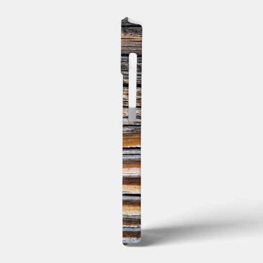 COOLES Holzkörnmuster Case-Mate iPhone Hülle (Rückseite / Links)