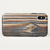 COOLES Holzkörnmuster Case-Mate iPhone Hülle (Rückseite (Horizontal))