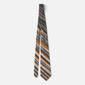 COOLES Holzkörnmuster Krawatte (Rückseite)