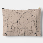 Cooles Holzkunstwerk mit Holzhintergrund Zubehörtasche (Rückseite)