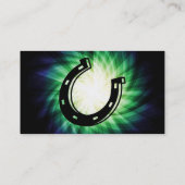 Cooles Horseshoe Visitenkarte (Rückseite)