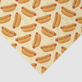 cooles Hotdog-Party Seidenpapier (Ausschnitt)