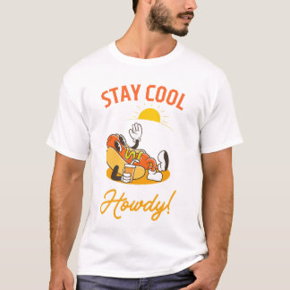 Cooles Hotdog Summer Vibes T-Shirt