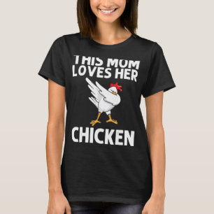 Cooles Huhn für Mama Mama, das Heimgeflügel Po T-Shirt