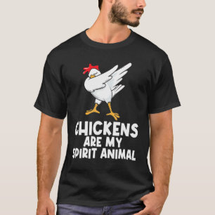 Cooles Huhn Für Männer Frauen Dabbing Hausgeflügel T-Shirt
