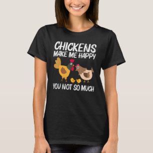 Cooles Huhn Für Männer Frauen Hahn Henne Küken Gef T-Shirt