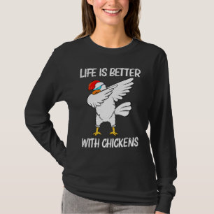 Cooles Huhn für Männer Roster-Vogel T-Shirt