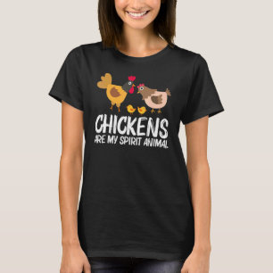 Cooles Hühnchen für Männer Rooster Hen Huhn Poul T-Shirt