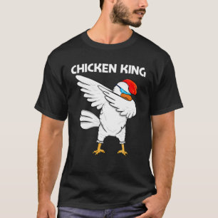 Cooles Hühnerdesign für Männer Vater Rooster Anima T-Shirt