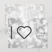 Cooles Icing von Cupcakes Postkarte (Vorne/Hinten)