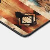 cooles Imitat Western Schreibtischunterlage (Ecke)