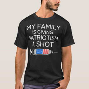 Cooles Impfangebot, das meine Familie dem Patrioti T-Shirt
