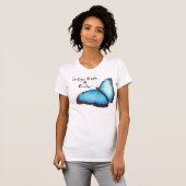 Cooles Indigo T-Shirt (Vorne ganz)