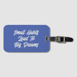 Cooles inspirierendes Textangebot Männer Gepäckanhänger