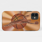 Cooles iPhone 5/5S Basketball Hüllen Retro & Techn (Rückseite (Horizontal))