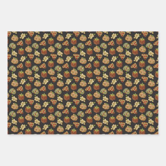 cooles italienisches Party Geschenkpapier Set (Vorderseite 2)