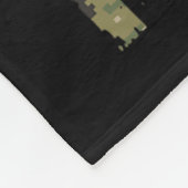 Cooles Jagddesign für Männer Frauen im Wildtierber Fleecedecke (Ecke)