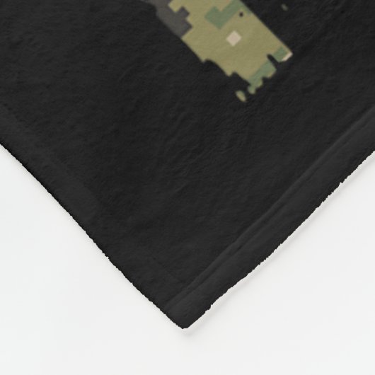 Cooles Jagddesign für Männer Frauen im Wildtierber Fleecedecke (Ecke)