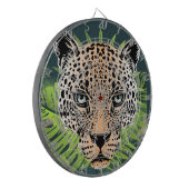 Cooles Jaguar Amazon-Wildtier Dartscheibe (Vorderseite Links)
