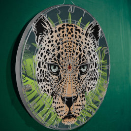 Cooles Jaguar Amazon-Wildtier Dartscheibe