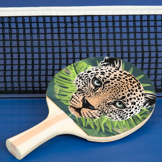 Cooles Jaguar Amazon-Wildtier Tischtennis Schläger (InSitu)