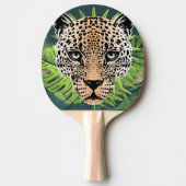 Cooles Jaguar Amazon-Wildtier Tischtennis Schläger (Vorderseite)