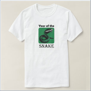 Cooles Jahr der Schlange Chinesischer Zodiak T-Shirt