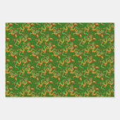cooles japanisches Drachenmuster Geschenkpapier Set (Vorderseite 3)