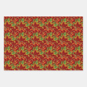 cooles japanisches Drachenmuster Geschenkpapier Set (Vorderseite 2)