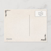 Cooles japanisches Tori-Gebirge Landschaft Postkarte (Rückseite)