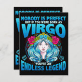 Cooles Jungfrau-Geschenk, Lover-Geschenk | Perfekt Einladung (Vorne/Hinten)