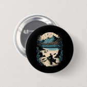 Cooles Kajak Outdoor Einzigartiges Kajakboot Button (Vorne & Hinten)