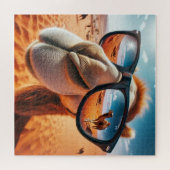 Cooles Kamelpuzzle Puzzle (Horizontal)
