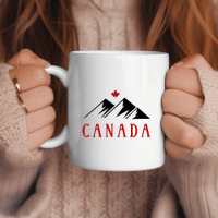 Cooles Kanada-Gebirge Kanadisches Ahornblättriger