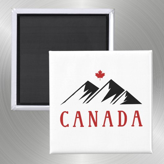 Cooles Kanada-Gebirge Kanadisches Ahornblättriger Magnet