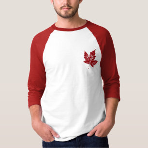 Cooles Kanada-Jersey Retro-Ahornblatt-Souvenir T-Shirt