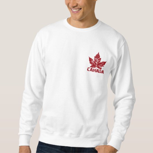 Cooles Kanada-Sweatshirt-Retro Sweatshirt (Vorderseite)