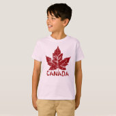 Cooles Kanada T - Shirt Kid's Retro Bio Canada T-S (Vorne ganz)