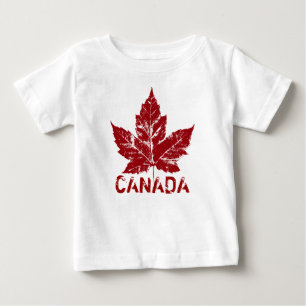 Cooles Kanada-T-Shirt Retro-Ahornblatt-Souvenir Baby T-shirt