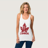 Cooles Kanada Tank Top Women's Canada Souvenir (Vorderseite Vollansicht)