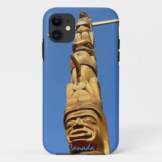 Cooles kanadisches IPhone 5 Fall Kanada Totem Pole Case-Mate iPhone Hülle (Rückseite)