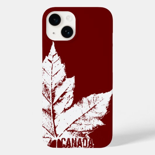 Cooles kanadisches iPhone 6 Fall Kanada Maple Leaf Case-Mate iPhone Hülle (Rückseite)