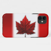 Cooles kanadisches iPhone Case Kanada FlaggenSouve (Rückseite (Horizontal))