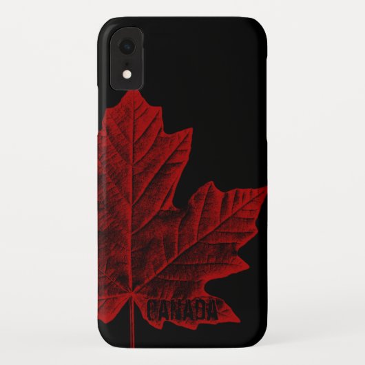 Cooles kanadisches iPhone Fälle Kanada Ahornleaf G Case-Mate iPhone Hülle (Rückseite)