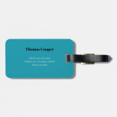 Cooles Kangaroo in Sonnenbrille auf einem Skateboa Gepäckanhänger (Rückseite horizontal)