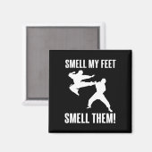 Cooles Karate-Design für Männer Frauen Mädchen sch Magnet (Vorderseite/Rückseite)