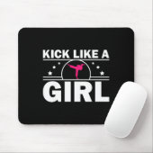Cooles Karate-Geschenk Kickboxen Karate Liebhaber Mousepad (Mit Mouse)