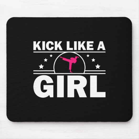 Cooles Karate-Geschenk Kickboxen Karate Liebhaber Mousepad (Vorne)