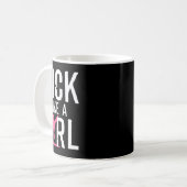 Cooles Karate-Geschenk Kickboxing Kaffeetasse (Vorderseite Links)